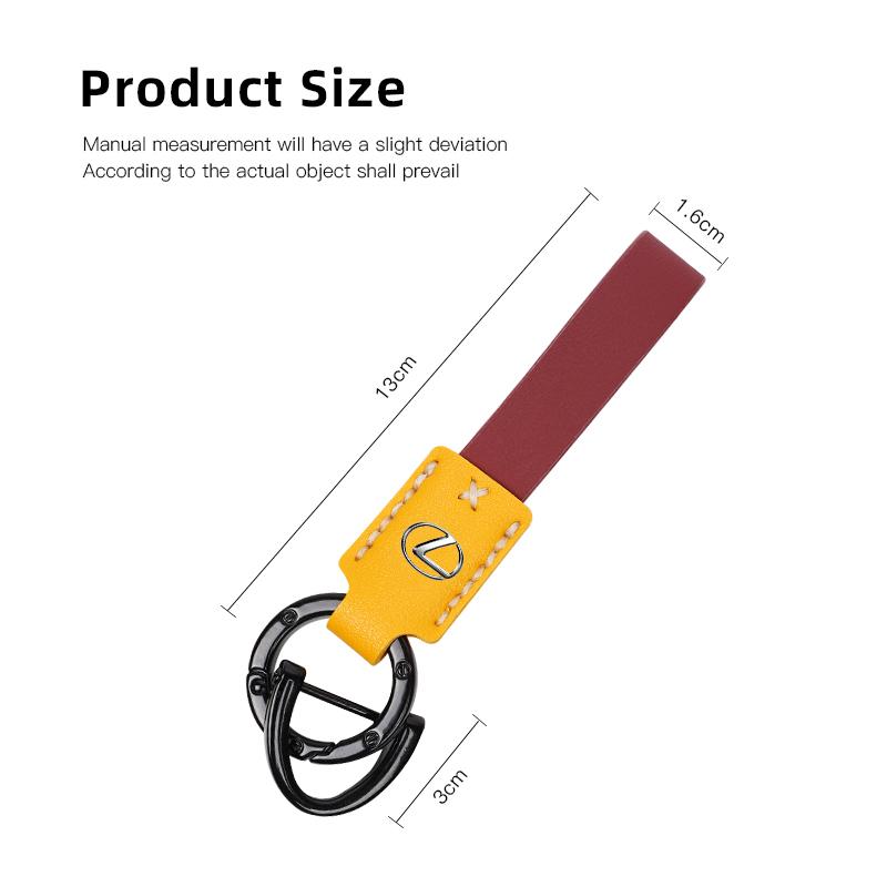 Creative Car Keychain Emblem Key Ring Pendant Gift For Lexus F SPORT RX300 IS200 IS250 ES350 Ct200h UX250h NX300h RX350 ES300h