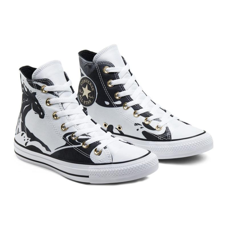 Converse Frozen 2 X Chuck Taylor All Star High 'Zasněžený les' Unisex Černobílé