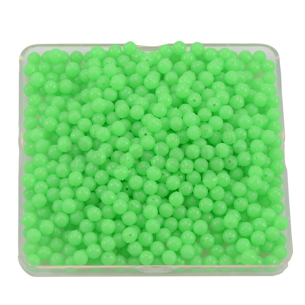 500pcs/lot Luminous Shape Sea Fishing Beads Light Soft Lure Round Floating Float Tackles Accessories Premium Quality 3mm-12mm