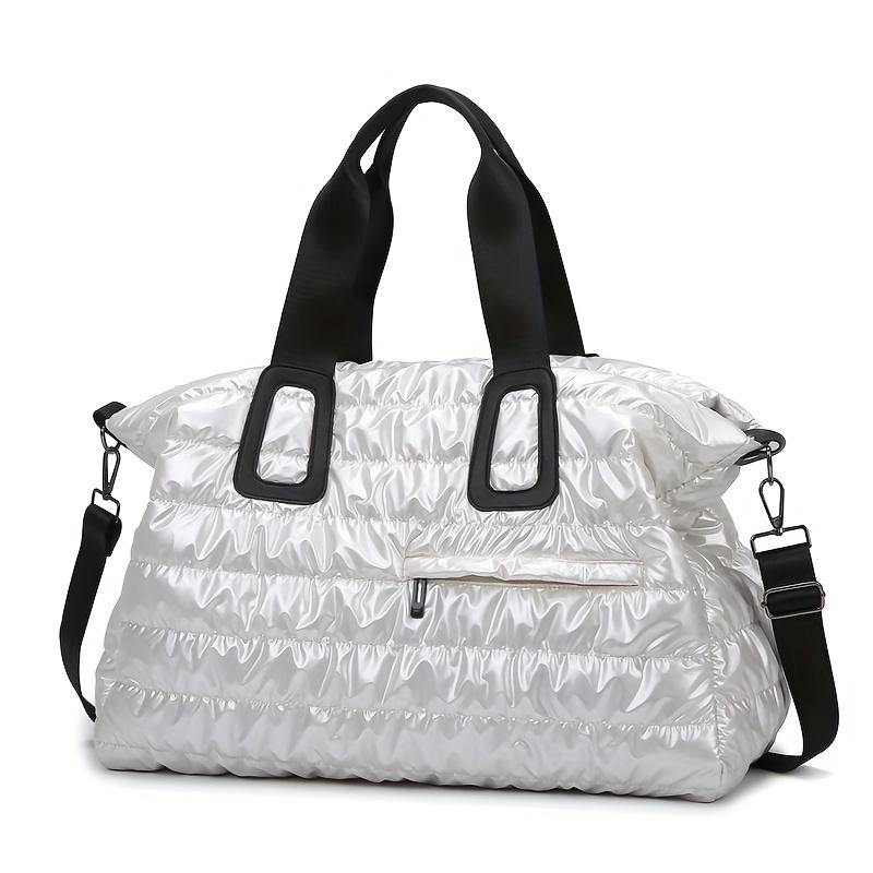 1pc Fashion Casual Women's Shoulder Bag, Large Capacity Designer Crossbody Bag with Internal Pockets, Lightweight Commuter Shoulder Bag