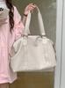 Large Capacity Black Shoulder Bags For Women Large Shopper Bag Solid Color Soft Leather Crossbody Handbags Lady Travel Tote Bags