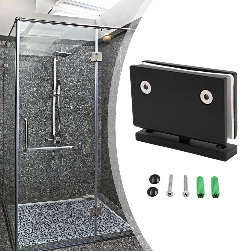 Duty Shower Door Hinges 304 Stainless Steel High Performance Premium Degree Bathroom Clamp Clip