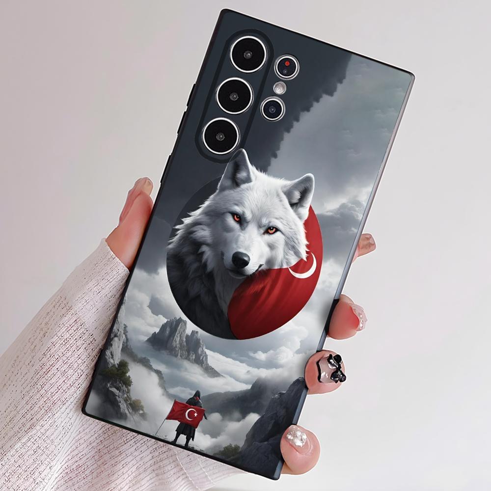 Türkei Flagge Reisepass Handyhülle Für Samsung S Serie S21 S22 S23 S24 S25 FE Plus Ultra TPU Weich Hautfreundliche Hülle