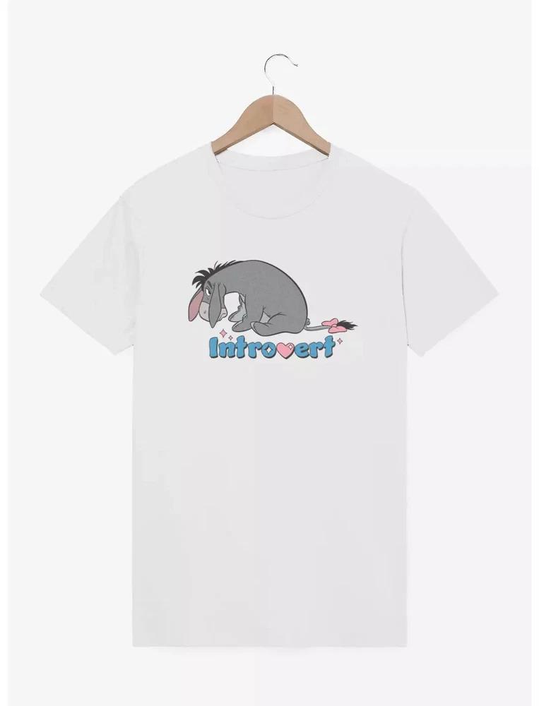 Winnie The Pooh Introvert Eeyore Tshirt White S