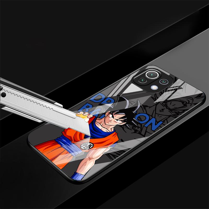 D-ragonS B-allS Case for Xiaomi mi 12T 11T 12 11 Lite 13 14 10 Pro Note 10 10T 12X Glass Phone Cover