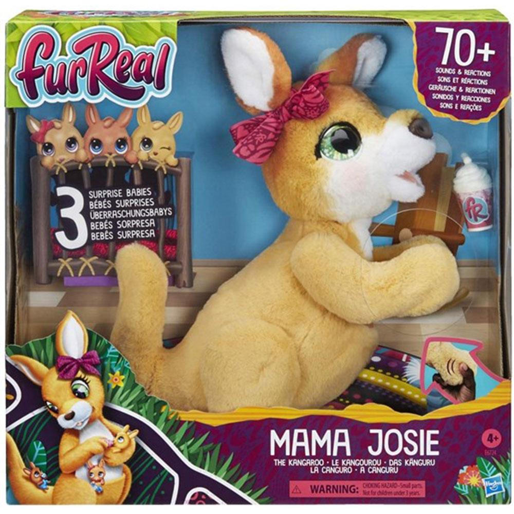 

Интерактивная игрушка FurReal Mama Josie «Кенгуру и 3 малыша»