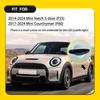 4x Exterior Door Handle Black Covers LH & RH for 2017-2024 Mini Countryman F60