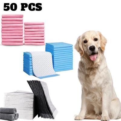50-Pack Of 45*60cm Pet Urine Pads, Non Wetting And Thick Protective Pads, Leak Proof