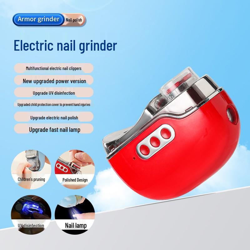 

4-in-1 Baby Safe Electric Nail Grinder with Double Head and Three-Speed Settings.