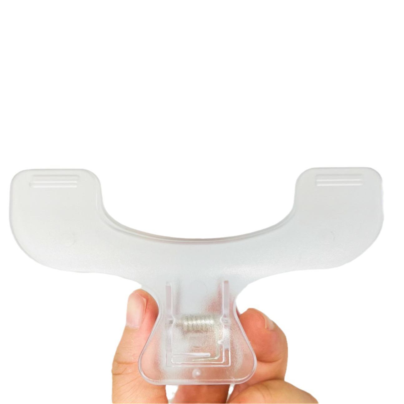 Award-Winning Japanese Minimalist Book Clip for Stationery Aficionados прозрачный белый