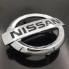 ABS for Nissan X-Trail Qashqai Tiida Teana Livina NP300 Sentra Altima Versa Car Front Hood Rear Emblem Trunk Badge Sticker
