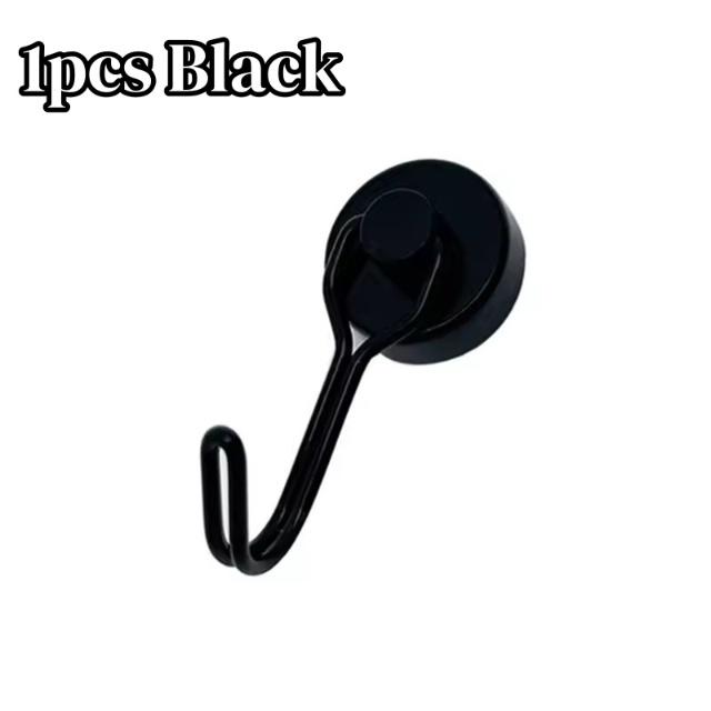 

1Pcs 0-5kg Heavy Duty Magnetic Hooks Swivel Swing Magnetic Hook Strong Neodymium Magnet Hooks for Hanging, Perfect for Refrig 1