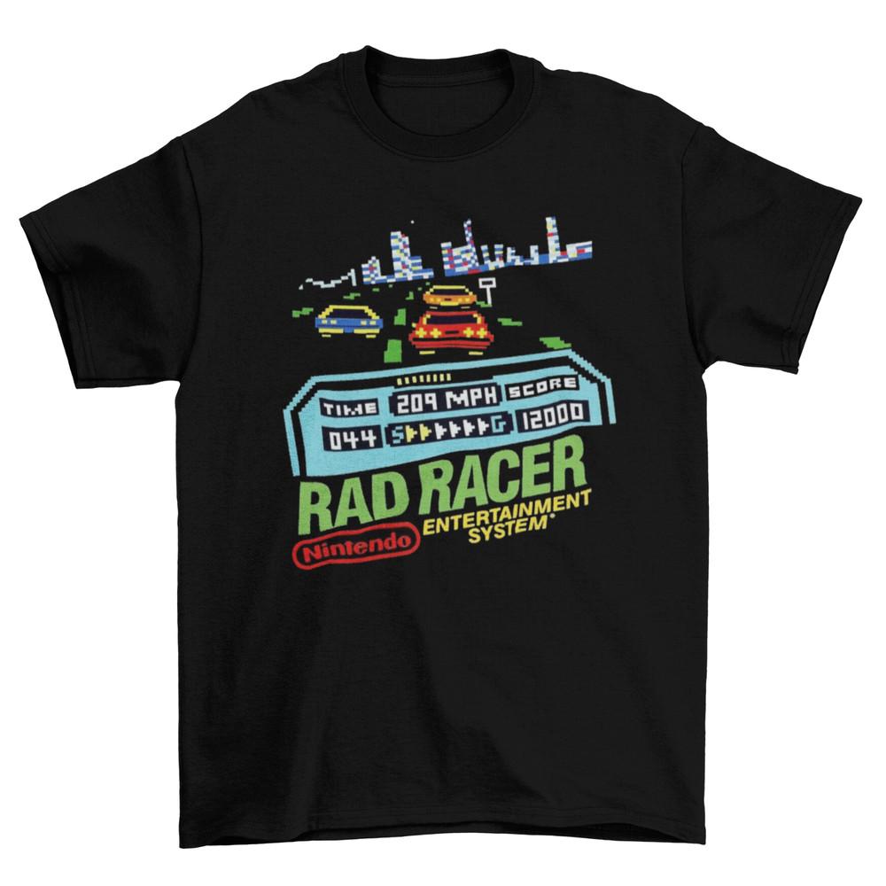 

Rad Racer T-Shirt Unisex Adult Funny Sizes Gamer NES Racing Video Game New L