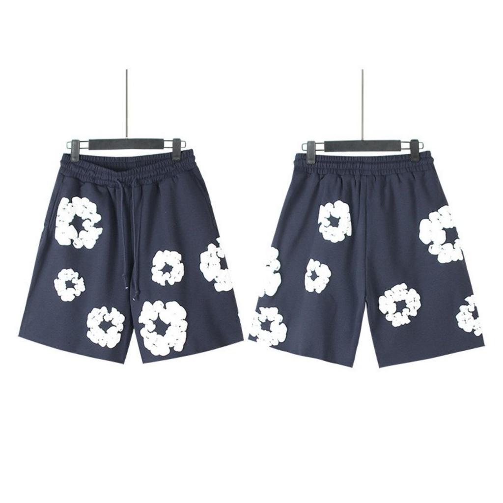 Casual Harajuku Y2k Amerikaanse 3D-geprinte bloemenshorts Vakantie Buitenshorts