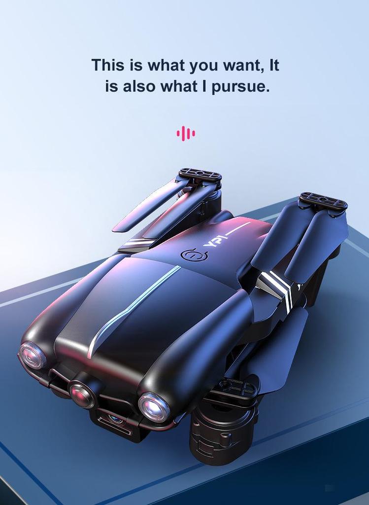 YP1 Drone HD: Dual Camera, Optical Flow Obstacle Avoidance, Remote Control Aircraft Toy for Kids
