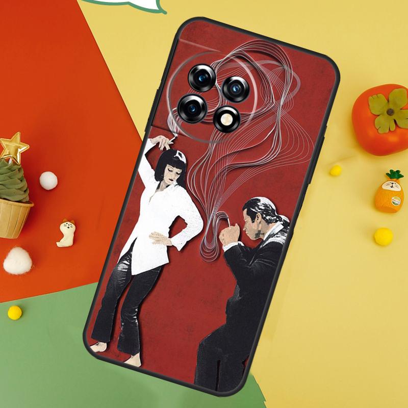 Pulp Fiction Movie Poster Case For OnePlus 9 10 Pro 11 12 13 15 13T 13R 12R 10T 8T Nord 5 CE 2 3 4 Lite N20 N30 Cover