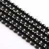 Natural Black Agate & 7A Red Agate Loose Beads for DIY Jewelry and Hand Stringing