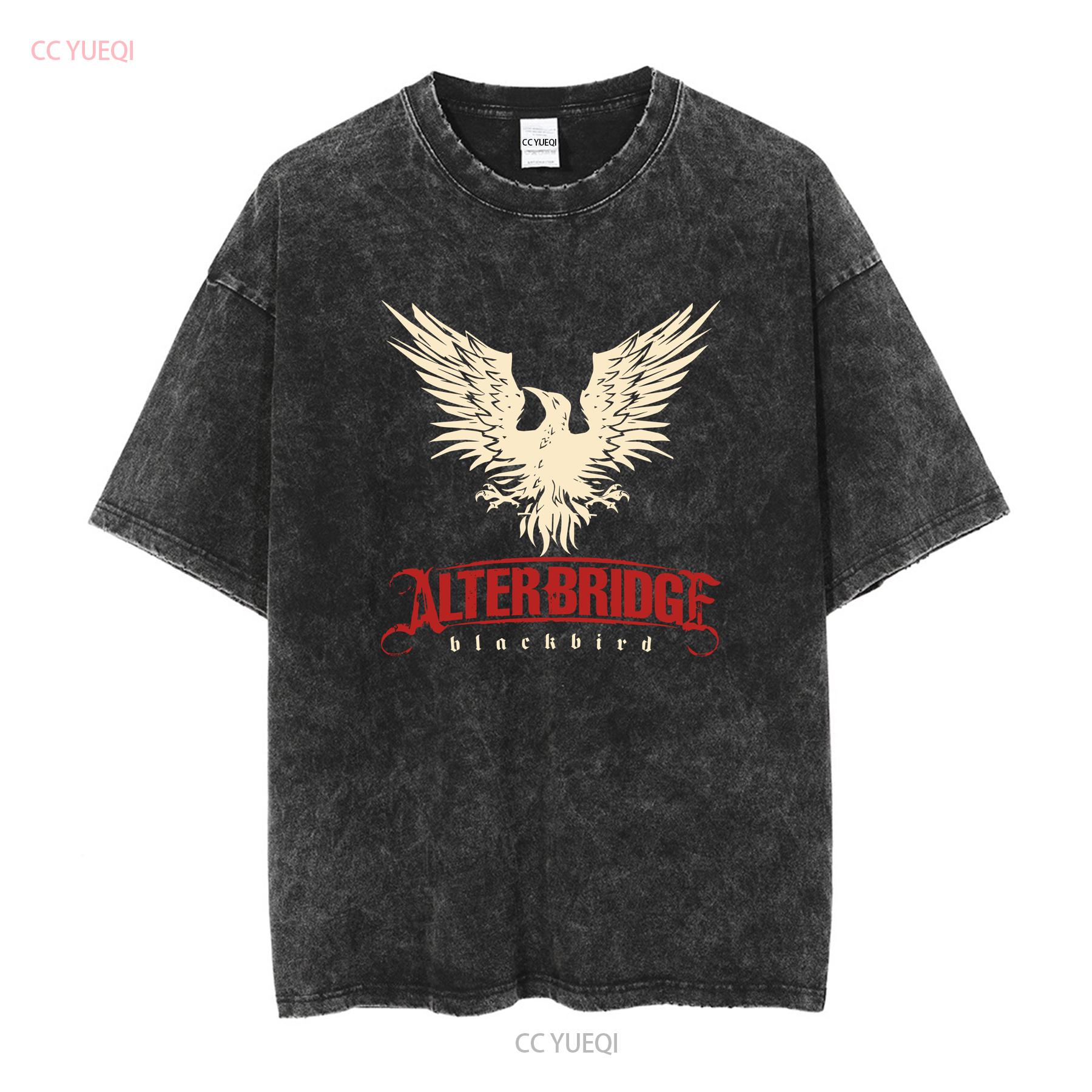 Футболка Alter Bridge Blackbird Хлопок Черный Мужская Размеры от S до 5XL HC151 винтажная стирка Легко удобная дизайнерская одежда M