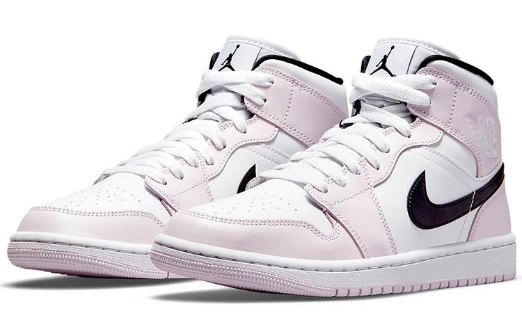Air Jordan 1 Mid 'Barely Rose' Women's BQ6472-500