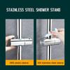 304 Stainless Steel Shower Slide Bars Adjustable Shower Slide Bar Bath Handheld Shower Rail No Punching Shower Lifter