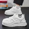 Spring men's shoes new breathable little white shoes men's trend versatile thick-soled heightening sports shoes casual board shoes trendy shoes