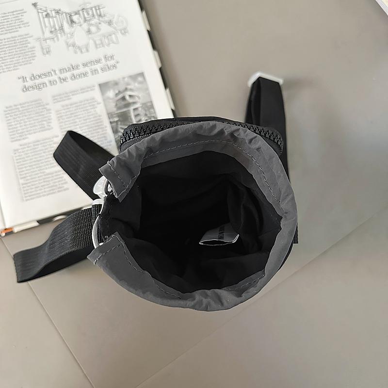 Women's Contrast Color Crossbody Bag Men's Outdoor Sports Mobile Phone Bag Lightweight Travel Shoulder Bag