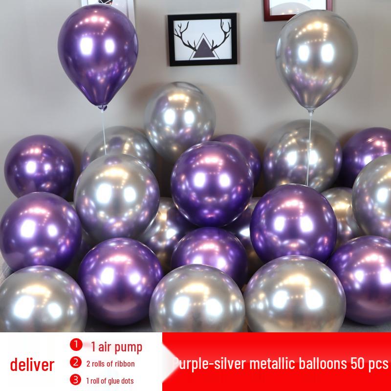 Metallic Balloon Decor for Events: Birthdays, Weddings, and More