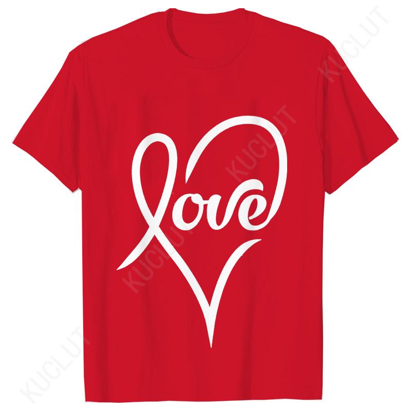 Damen Valentinstag T-Shirts Niedliche Herz T-Shirts Lustige Valentinstags T-Shirts für Damen Kurzarm Kleidung Sommer Mode T-Shirts