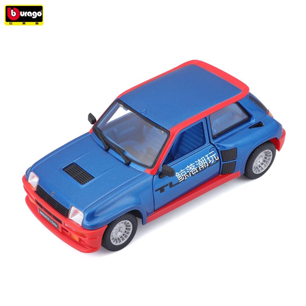 

Bimego 1:24 Модель автомобиля из сплава Renault 5 Turbo Подарок Украшение Коллекция.