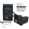 Durable Guitar Parts LCD Display LC-5 5 Band Guitar Preamp EQ Equalizer Pickup Tuner System