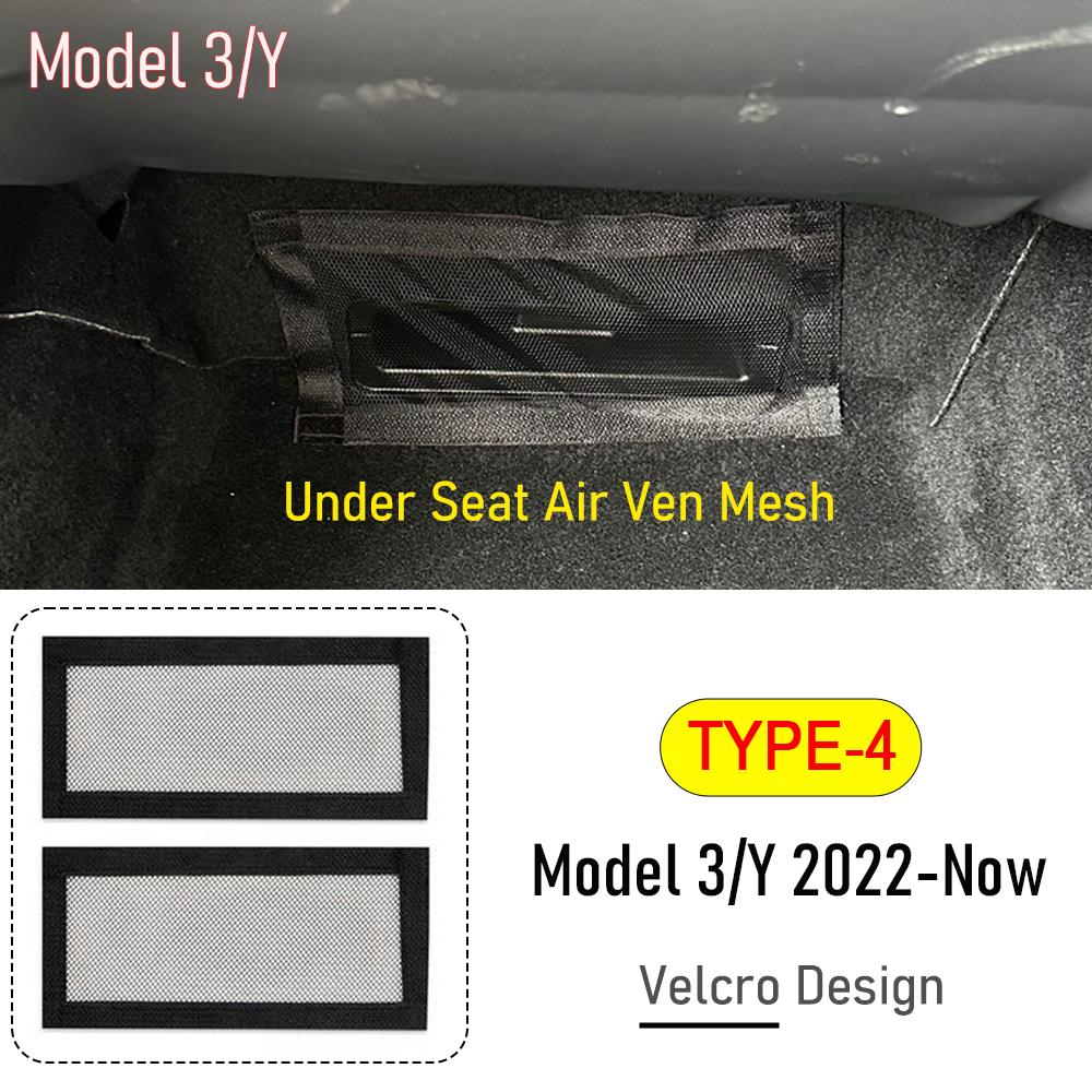 Backseat Air Vent Cover for 2026 2026 Tesla Model 3 Model Y Juniper Rear Seat Air Condition Outlet Protector Mesh Accessories