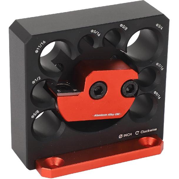 Dowel Maker Jig Kit Inserts for Square Round Tool Inch Drill for Adjustable Holes Dowel Pins