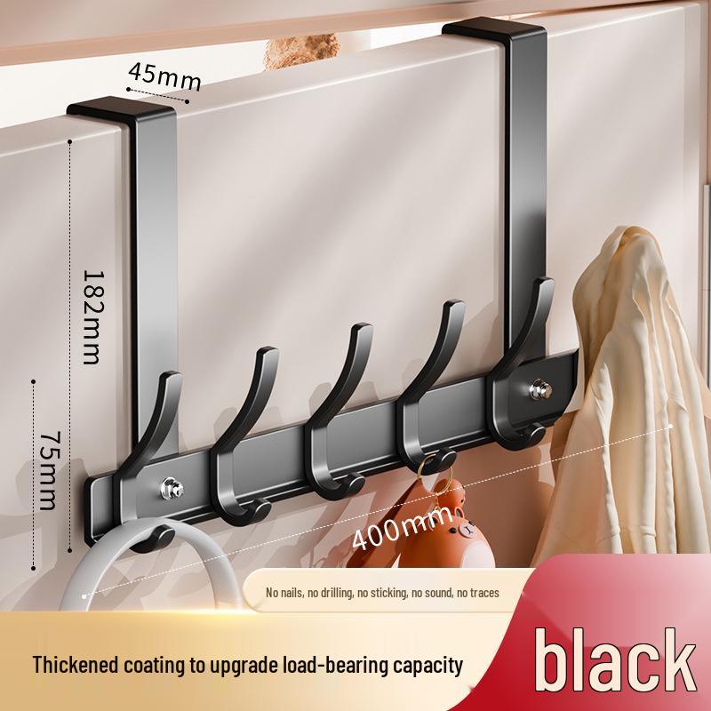 Wind Door Hook: No-Punch Clothes Hanger & Storage Rack for Entrance or Bedroom