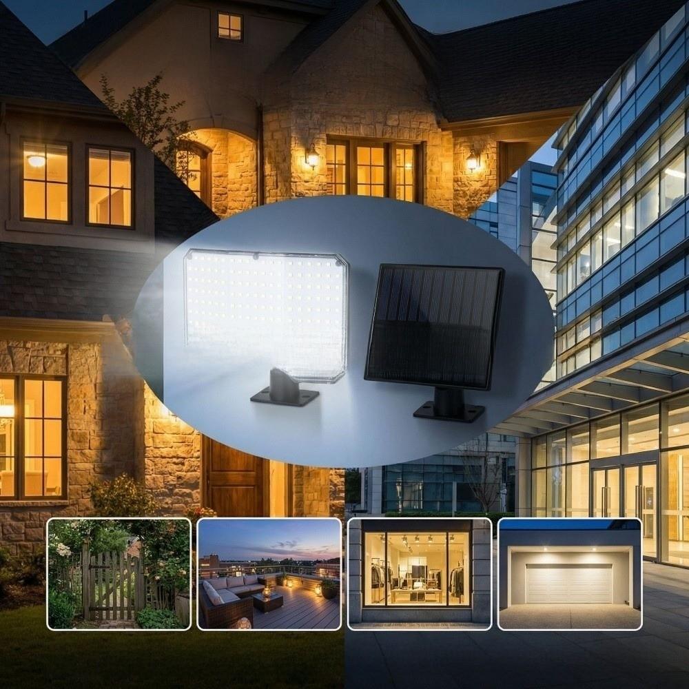Waterproof Motion Sensor Light Split Design Outdoor Wall Lights Portable Solar Wall Lamp  Outside