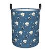Cartoon Ratatouille Laundry Basket Collapsible Large Clothing Storage Bin Film Anime Cute Baby Hamper