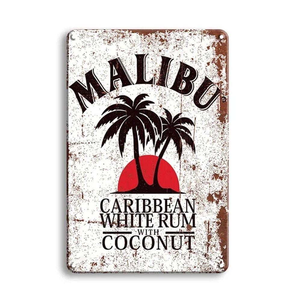 Vintage Beer Brands Metal Tin Sign Bar Tavern Home Decor