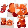 Disney Red Panda Plush Toy With Transforming Feature