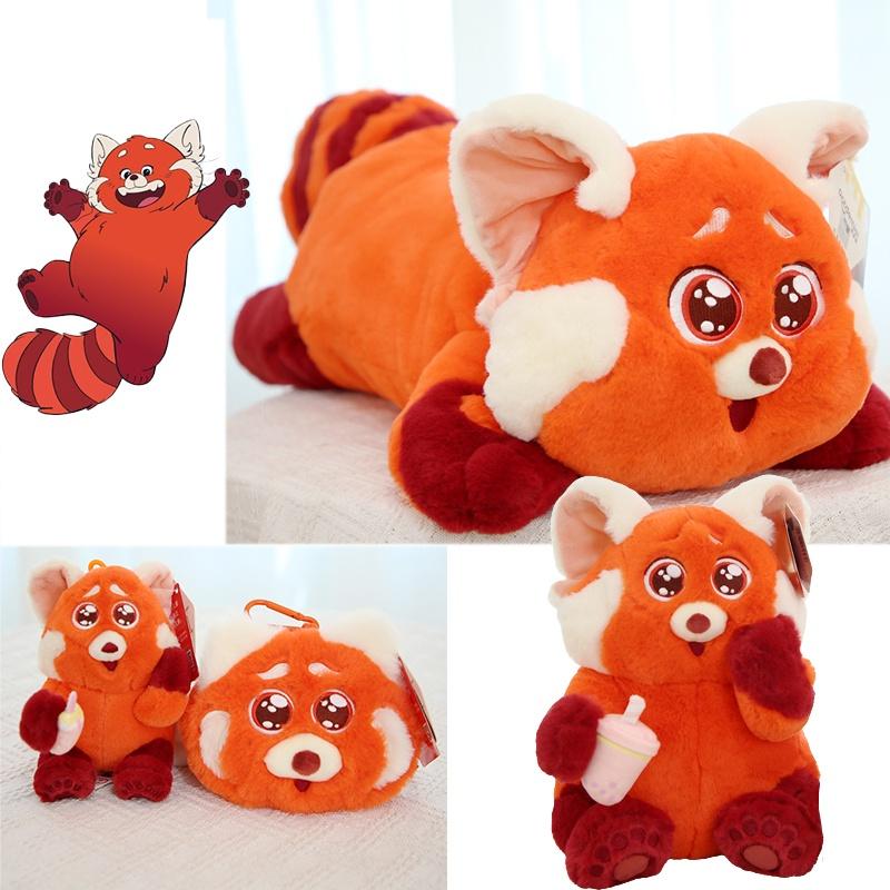 Disney Red Panda Plush Toy With Transforming Feature