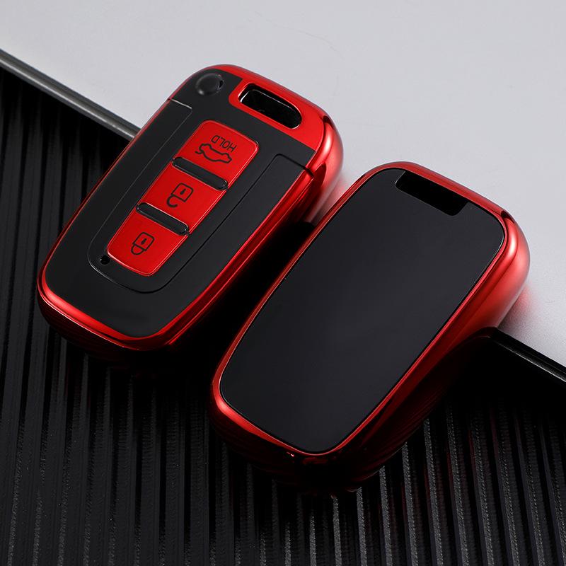 TPU Key Cover for Hyundai Elantra X35, Sonata, Kia Sportage, Forte