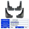 Leather Mudguards for 2022 BYD SEAGULL Tires, Soft PP Material
