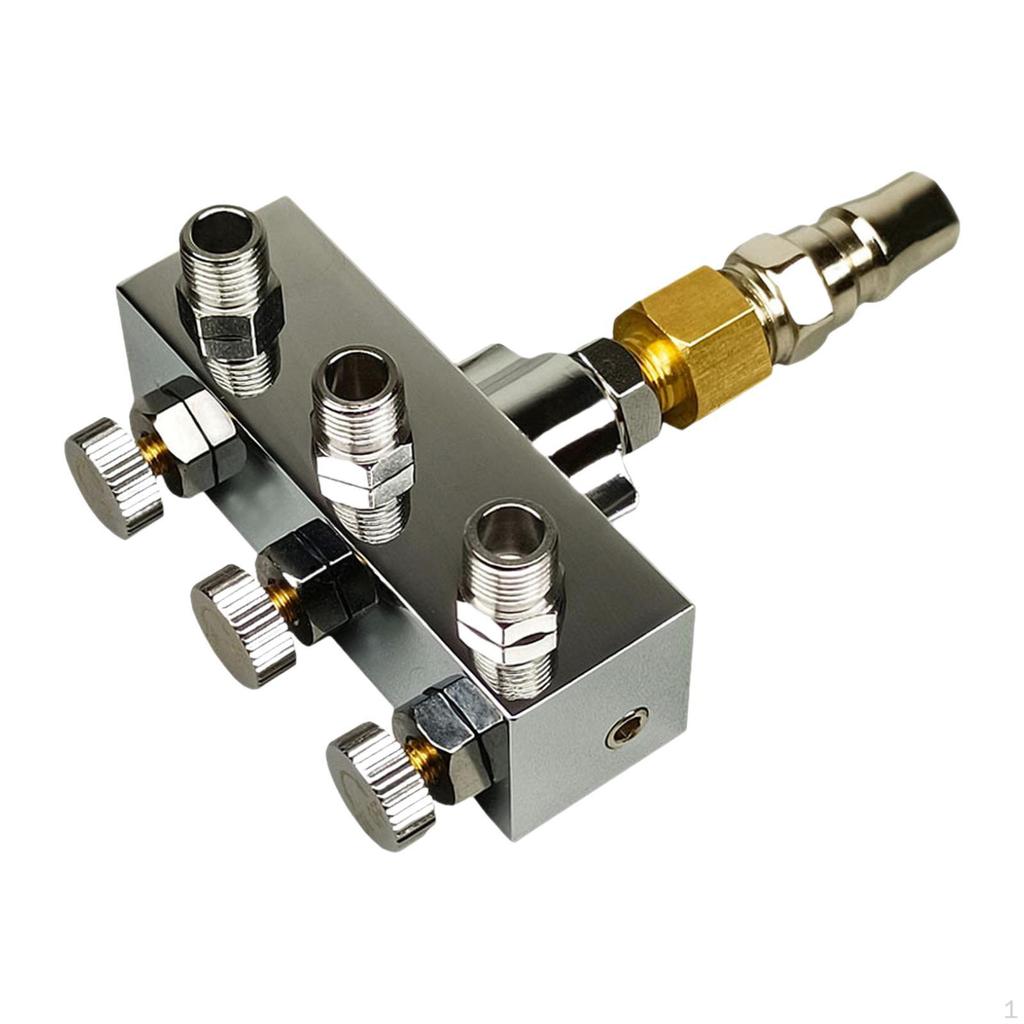 Airbrush Air Hose with Inlet Outlets Adapter Components Replacement