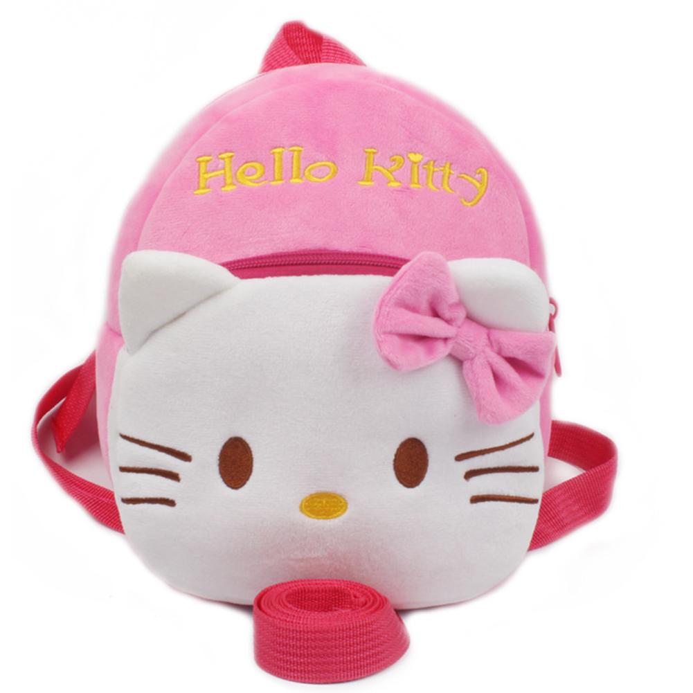 Anti Lost Cartoon Plush Backpack Satchel Child Decompression Strap Plush Toys