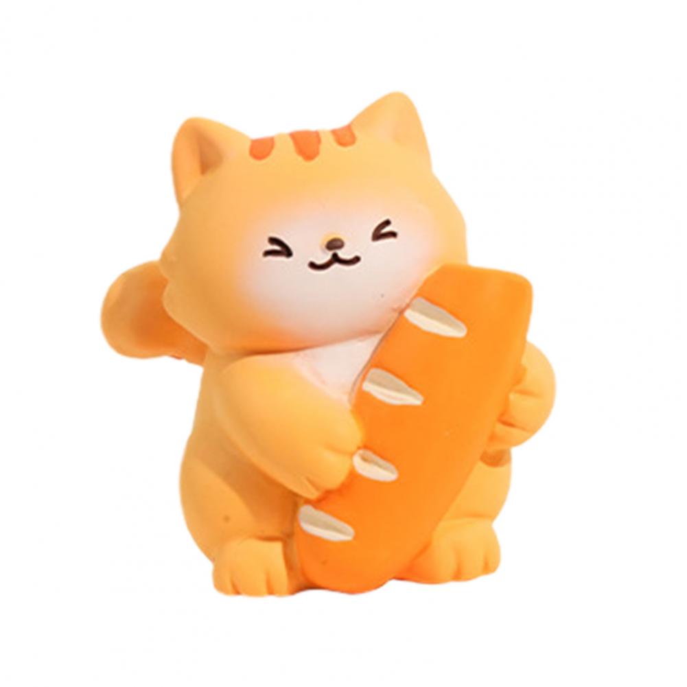 Cute Cat Whisker Collector 3D Cartoon Cat Sculpture Pet Beard Holder Resin Cat Whisker Vase Mini Pet Vibrissae Decor Figurine