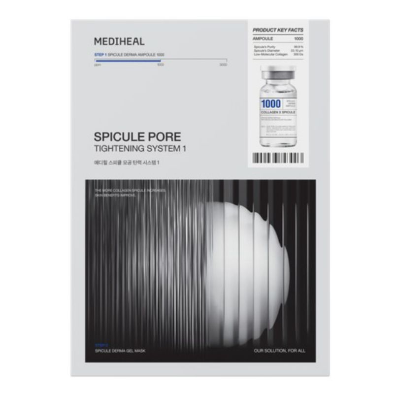MEDIHEAL Spicule Pore Lifting System 1 Mask (10 Sheets) - Pore Tightening & Firming