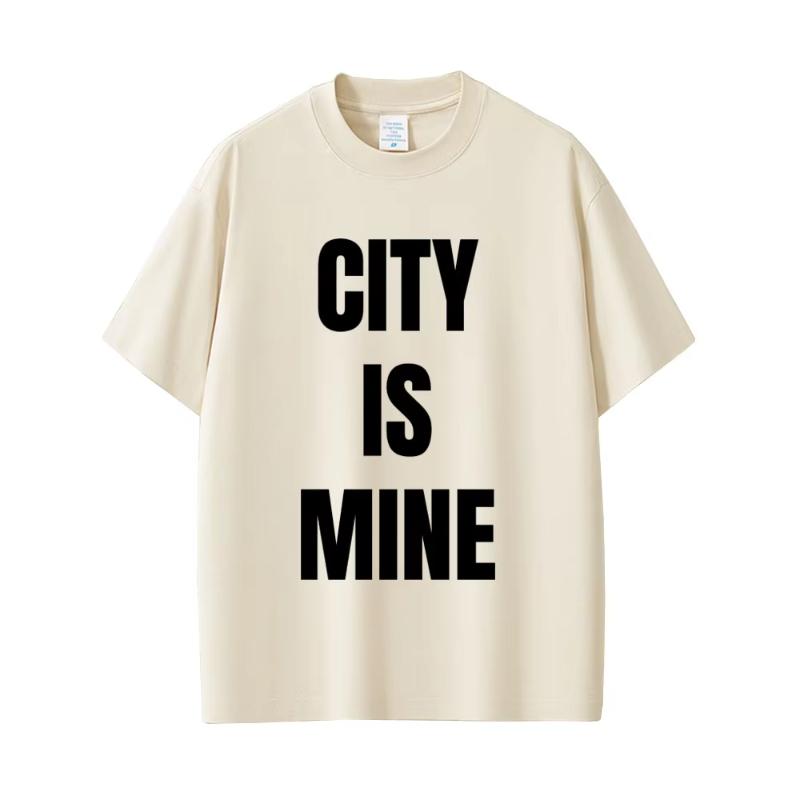 

Rapper Drake City Is Mine Same Style Print Tshirt Unisex Women Fashion Casual T Shirts Short Sleeve Unisexs Hip Hop Vintage T Shirt S