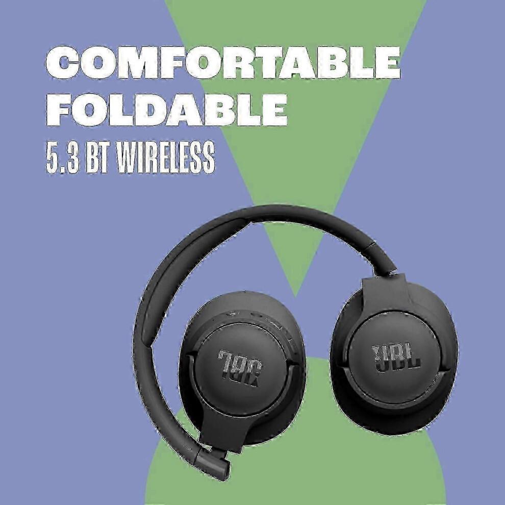 Tune 510BT - Wireless Over-Ear Headphones with Pure Bass Sound, Bluetooth 5.3, 76H Battery