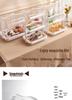 Transparent Dustproof Storage Box with Lid for Bread and Milk Bottles