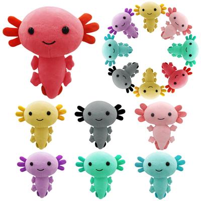 Sevimli Kawaii Axolotl Peluş Oyuncak Axolotl Doldurulmuş Hayvanlar Peluş Bebek Bebek Oyuncakları Oda Dekoru Çocuk Hediyesi