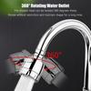1Pcs Durable Swivel Head Kitchen Faucet Nozzle 360 Rotatable Bent Water Filter Diffuser Faucet Bubbler Water Saving