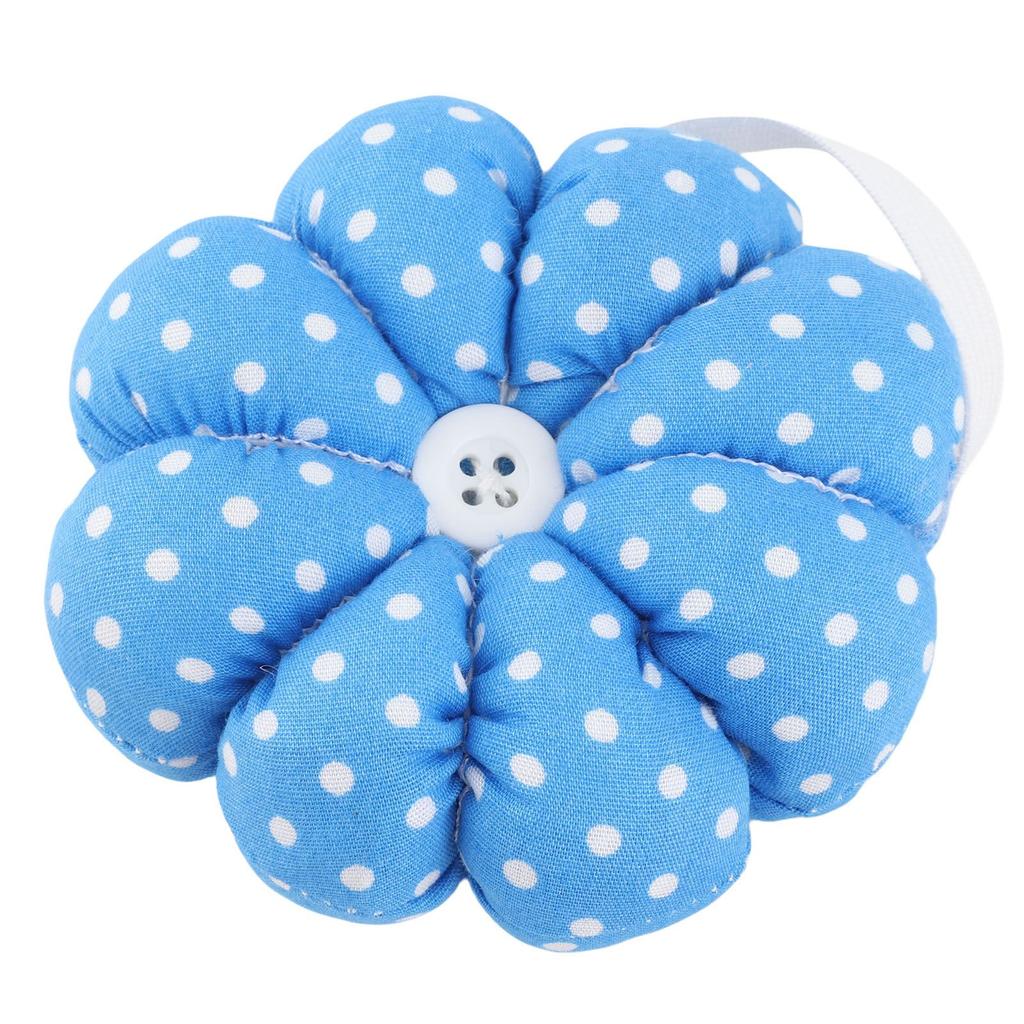 New Sewing Needle Pin Cushion Pumpkin Shaped Holder Wrist Strap Craft   Tool (Pink)
